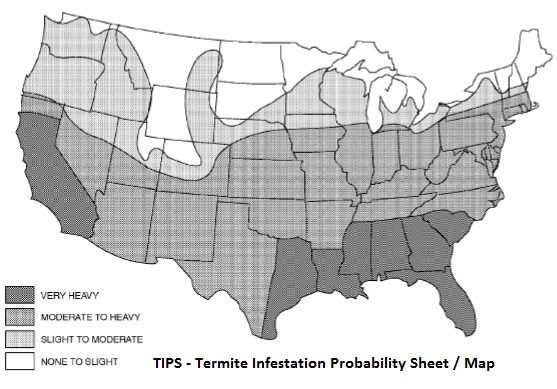 irc termite probablity sheet