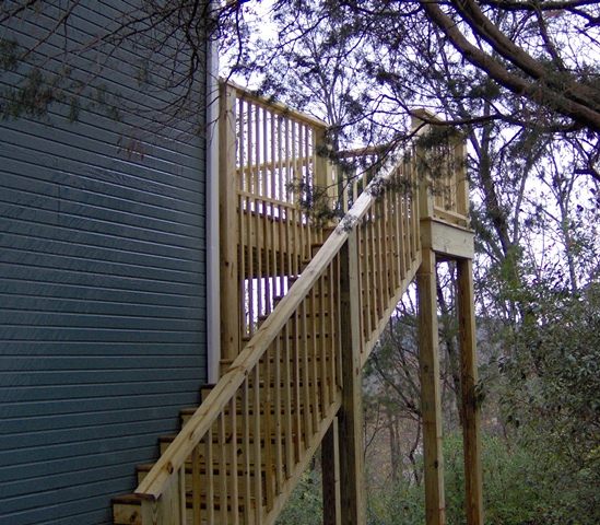 Deck Stair Premade Runners : How To Build A Deck Composite ...