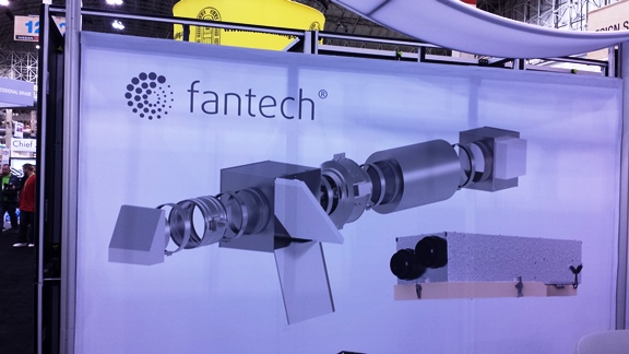 FanTech makeup air system for ovens